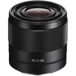 Sony FE 28mm f/2 (Sony E, Vollformat), Objektiv, Schwarz