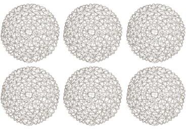 DII Design Imports Woven Paper Kitchen Placemat Set (Set of 6)