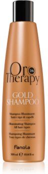 Fanola Oro Therapy Gold Shampoo champô hidratante com ouro 24 de quilates 300 ml. Oro Therapy Gold Shampoo