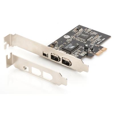 DIGITUS PCI Express Karte, Firewire 1394a (2+1 Port)