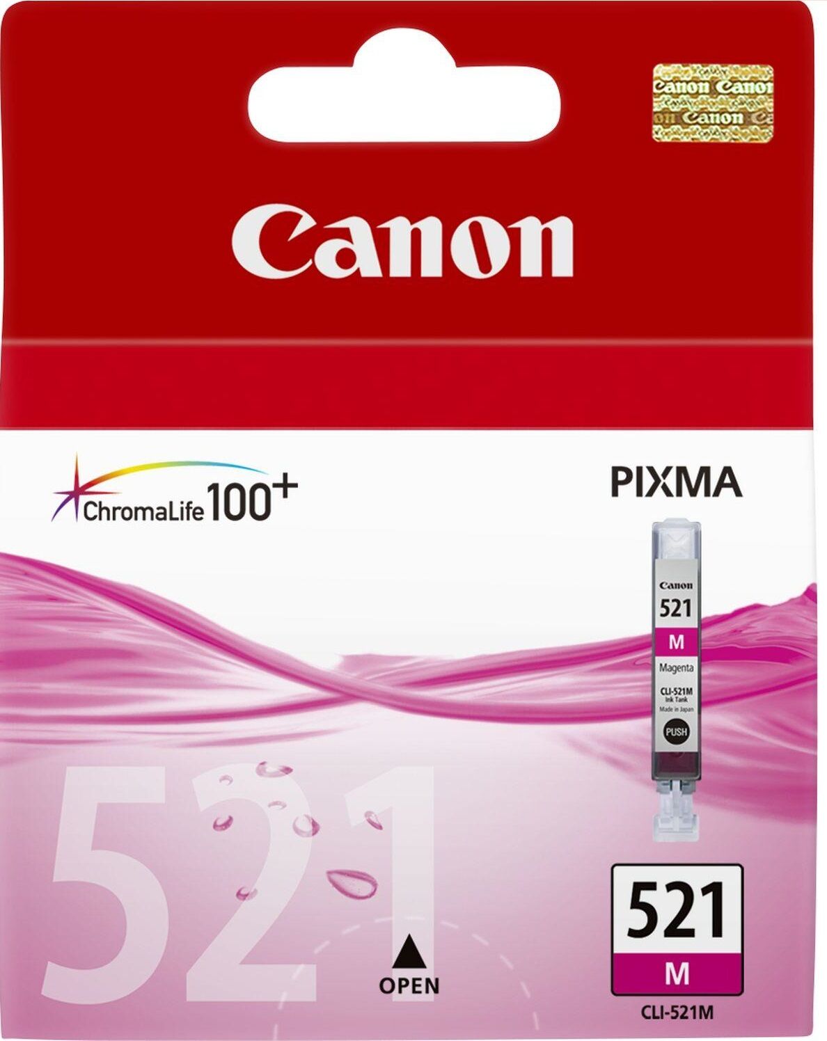 Cartucho de tinta CLI521M (magenta) - Canon