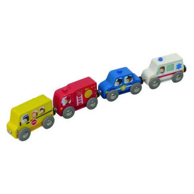 Hape Colourful Vehicles Fleet (E8782A)