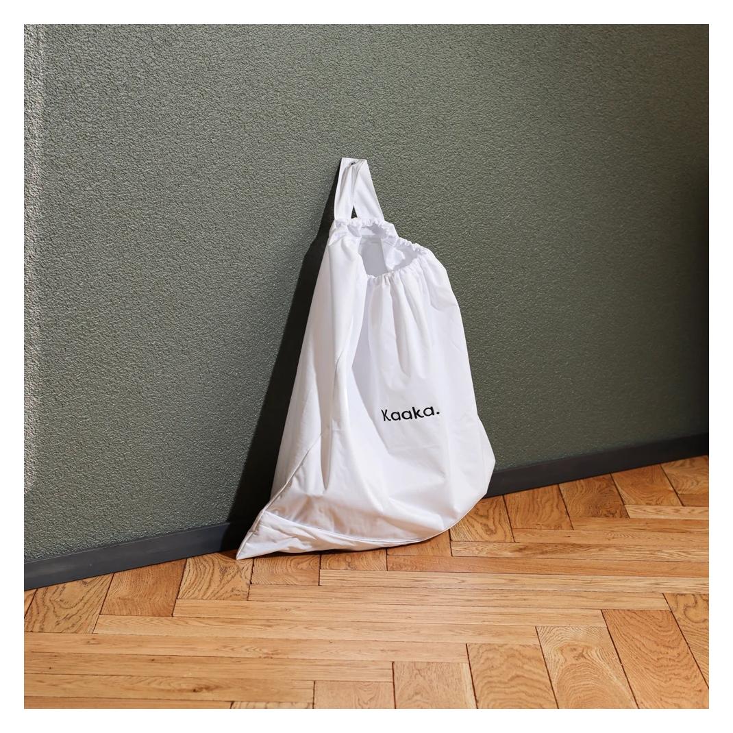 Kaaka Windelbeutel gross für zuhause weiss (66541170)