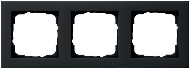 Gira Cadre de finition 3f. noir 021309 (021309)