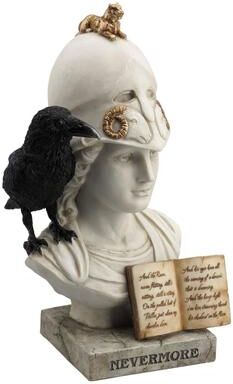 Veronese Design 8.46 in H The Raven - Nevermore Figurine Poly Resin