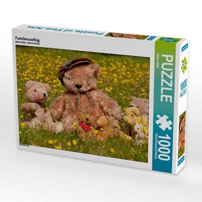 CALVENDO Puzzle Familienausflug | 1000 Teile Lege-Größe 64x48cm Foto-Puzzle für glückliche Stunden
