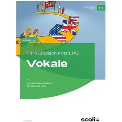 Fit in Englisch trotz LRS: Vokale, Schulbücher von Bert Kerstin