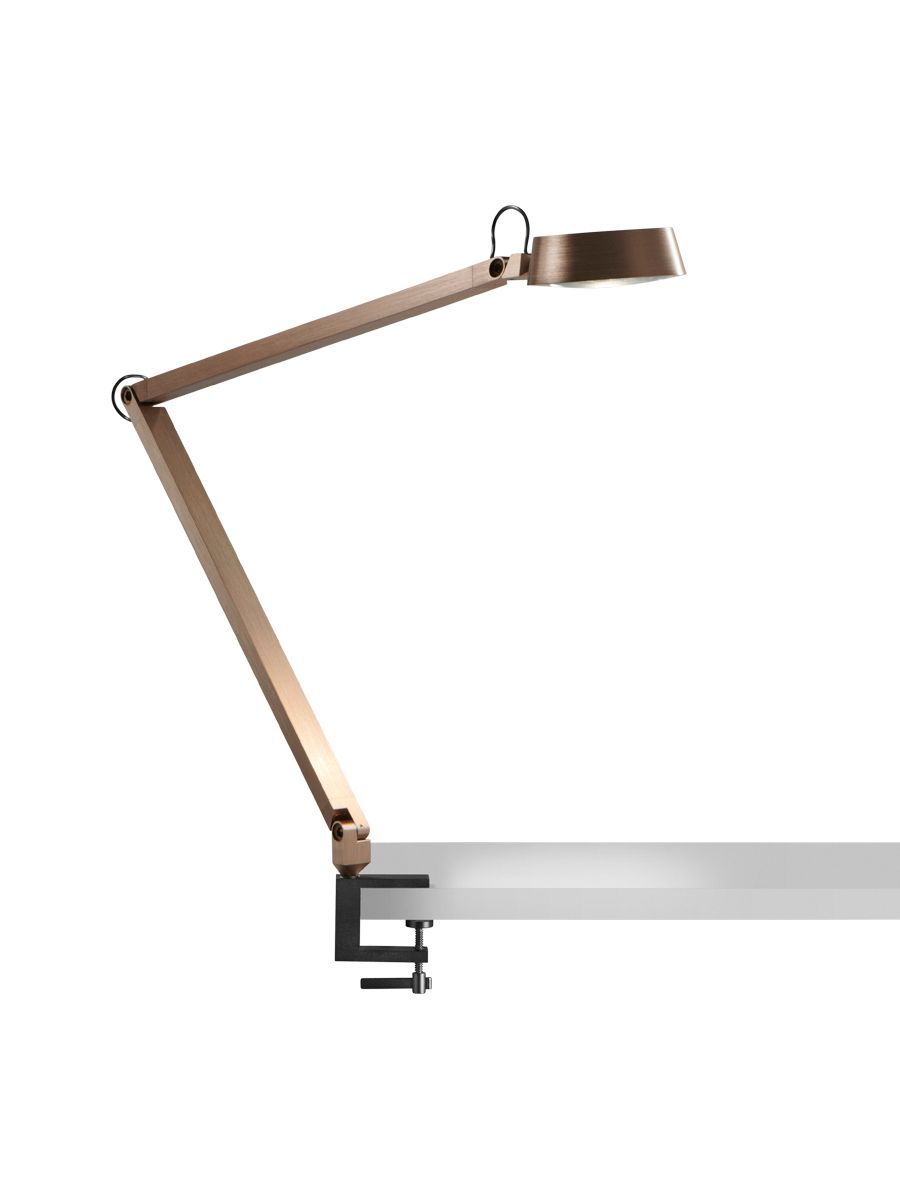 Light-Point LED-Schreibtischleuchte mit Tischklemme DARK 15W rosegold 271142 5711389711429