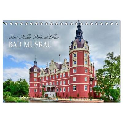 Fürst-Pückler-Park und Schloss – Bad Muskau (Tischkalender 2027 DIN A5 quer), CALVENDO Monatskalender