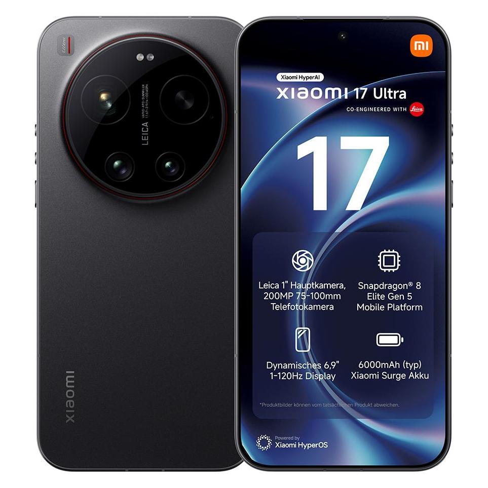 Xiaomi 17 Ultra (512 GB, 6.90", Dual SIM, 5G) (MZB0MN4EU)