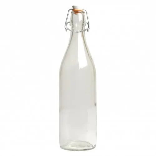 Dille & Kamille Beugelfles van glas, 1 l