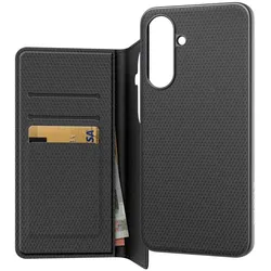 Black Rock Wallet 2in1 Galaxy A56 sw (Samsung Galaxy A56 5G), Smartphone Hülle, Schwarz