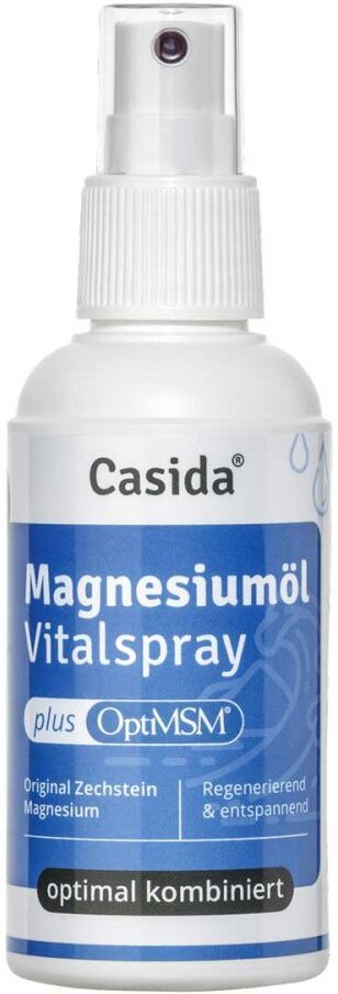 Casida Magnesiumöl+msm Vitalspray Zechstein 100ml