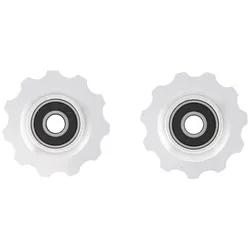 CONTEC Schaltrollen-Set Scroll 11 Zähne silber