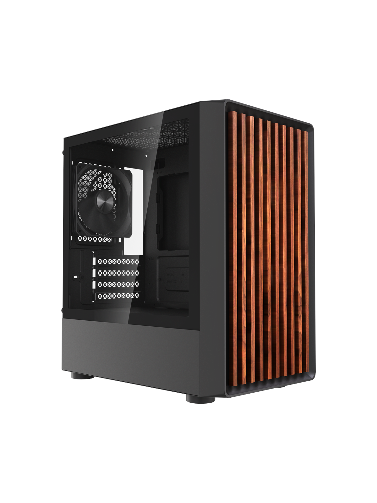 DUTZO C240 Airflow Wood - Gehäuse