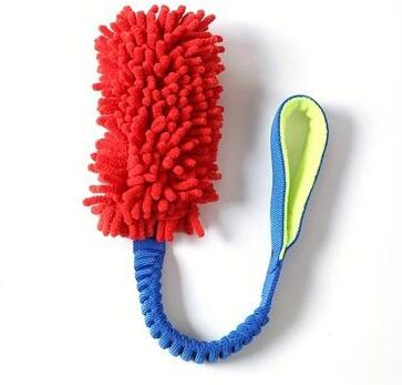 Uplift Picks ToughPaw Interactive Rope Chew Toy For Aggressive Chewers red