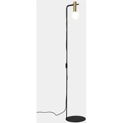 LEDS C4 Stehleuchte NUDE SINGLE CURVED E27 15W MATTGold LEDS-25-8522-05-DN