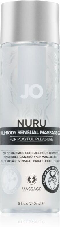 System JO NURU FULL BODY gel de massage 240 ml