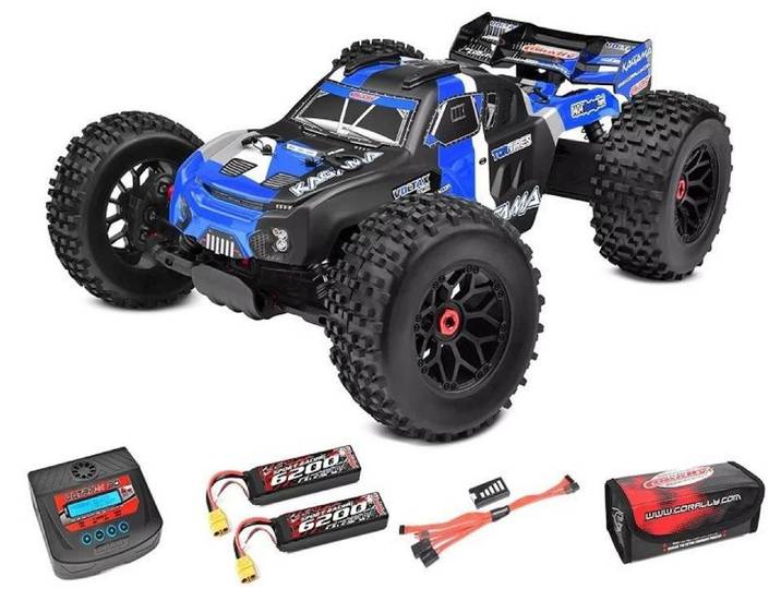 Corally RC-Auto Team Corally Kagama XP 6S RTR – Drive’n Go Pack 6S – Blau