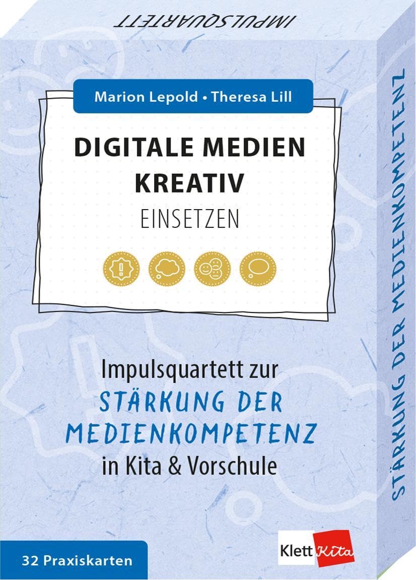 Marion Lepold - Digitale Medien kreativ einsetzen - Impulsquartett zur Stärkung der Medienkompetenz in Kita & Vorschule (Impulsquartette) - Preis vom 17.10.2026 19:25:27 h
