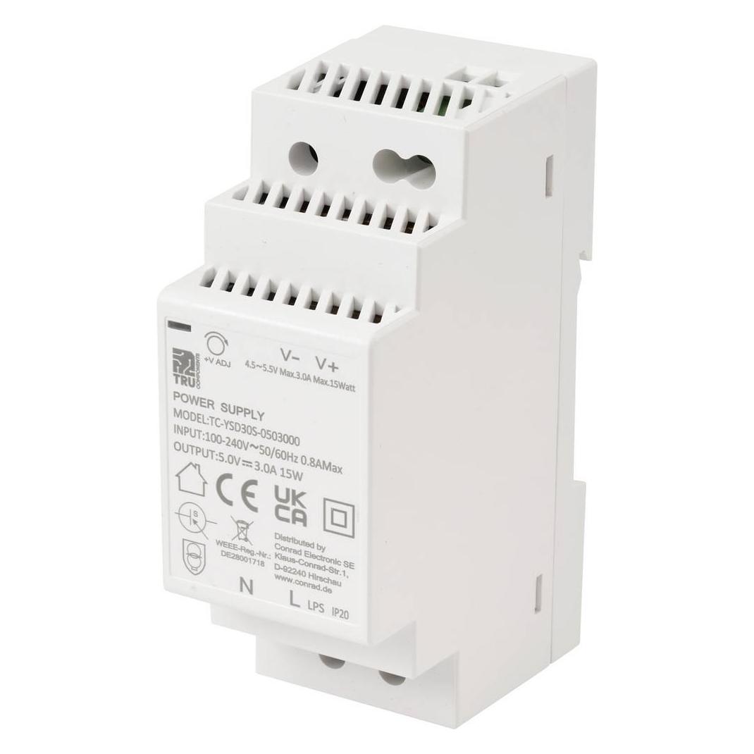 Tru Components TC-13713368 Hutschienen-Netzteil (DIN-Rail) Verbrauch (StandBy) 0 (TC-13713368)