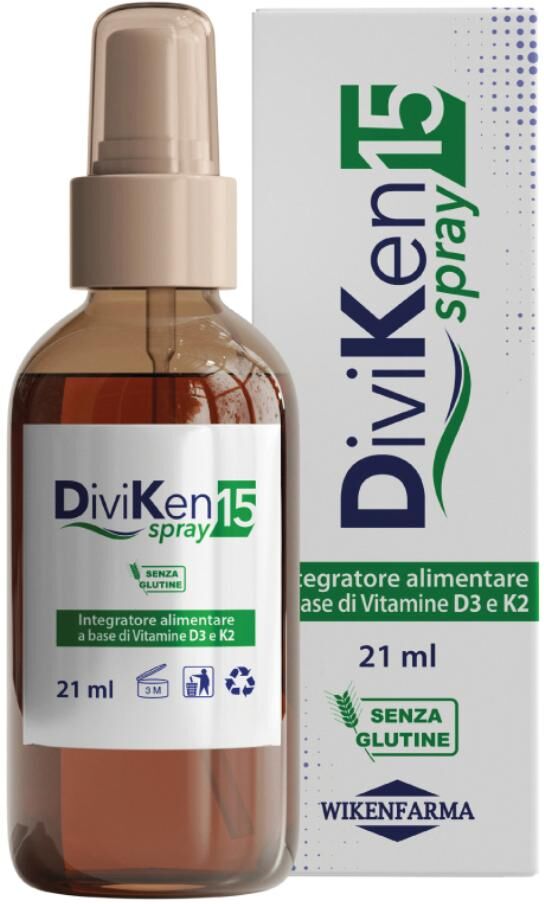 WIKENFARMA Srl DIVIKEN 15 Spray, 21ml