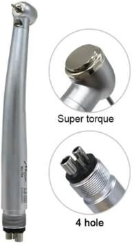 Uplifted Finds LED High Speed And Low Speed Dental Handpiece Kit tape 2 Led 4 Holes