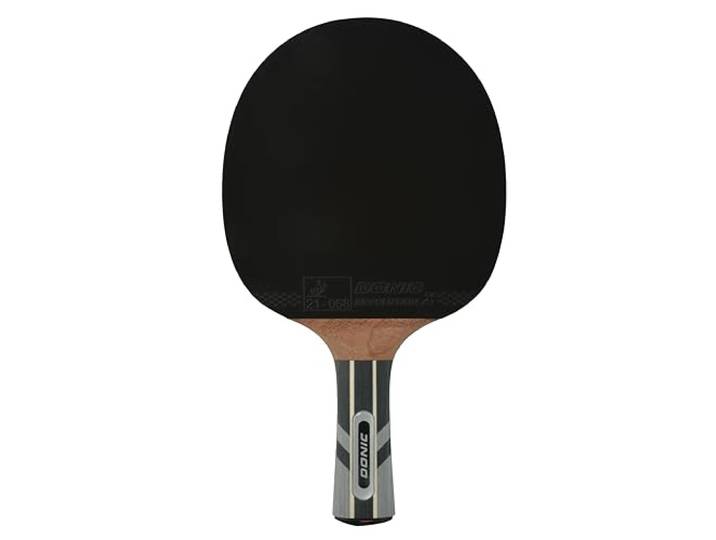 Donic Schildkröt Tischtennisschläger Waldner 5000 ABP-Griff, 2,3 mm Schwamm Carbonholz, Liga-ITTF Belag, 751805