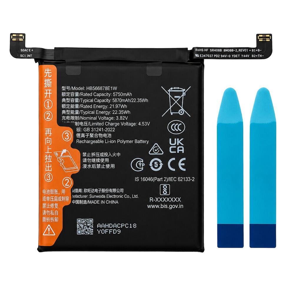 OEM Akku HB566878EIW für Honor Magic7 Pro/Magic7 RSR Porsche Design (HB566878EIW)