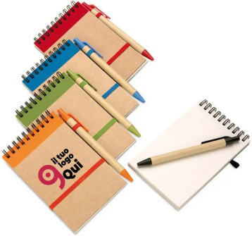 Notebook in carta riciclata  Sonora Personalizzate o neutre