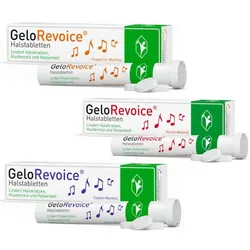 GeloRevoice Stark gegen Halsschmerzen Set 1 St Sparset