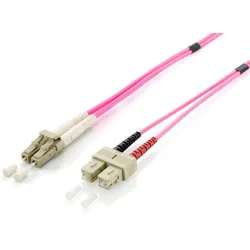 Equip LC/SC-LWL-Patchkabel, OM4, 10m