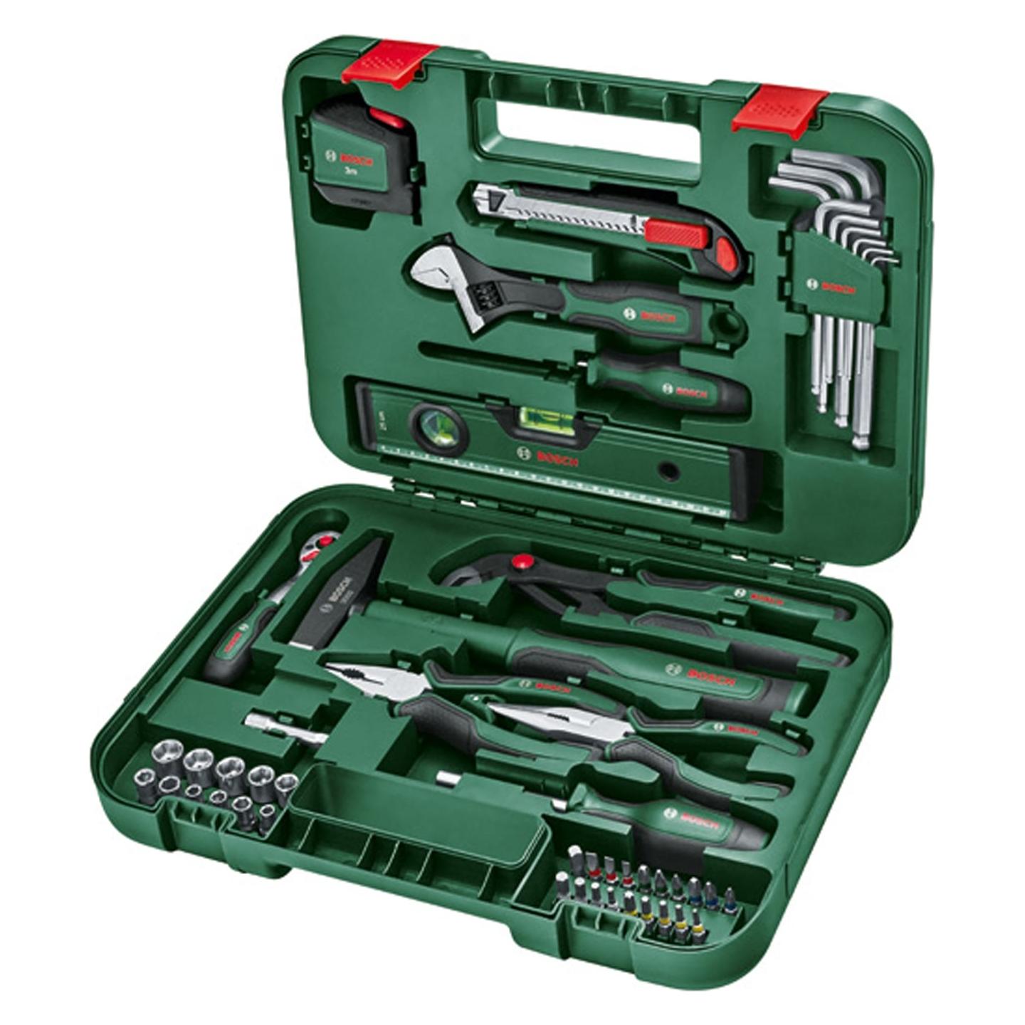 Bosch Home & Garden Advanced Handwerkzeugset (52 Teile) (1600A02BY7)