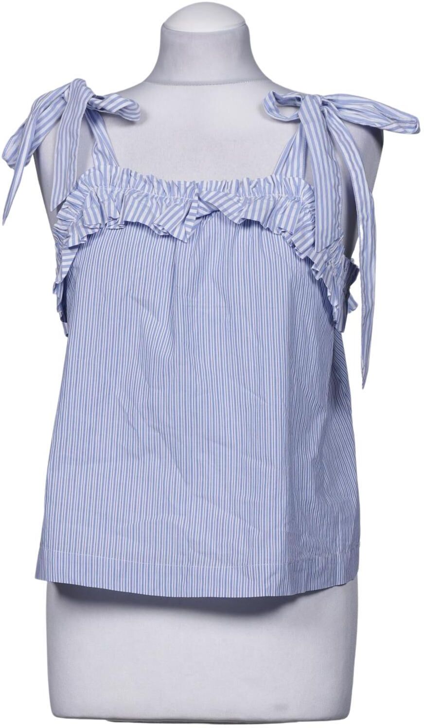 Pepe Jeans Damen Bluse, Hellblau, Gr. S, Baumwolle - Second Hand