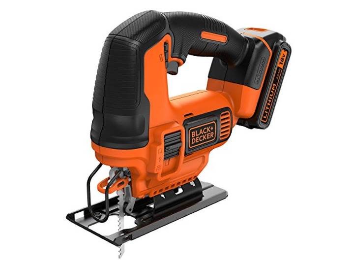 Black & Decker BDCJS18-QW Scie sauteuse pendulaire 18 V/2 Ah