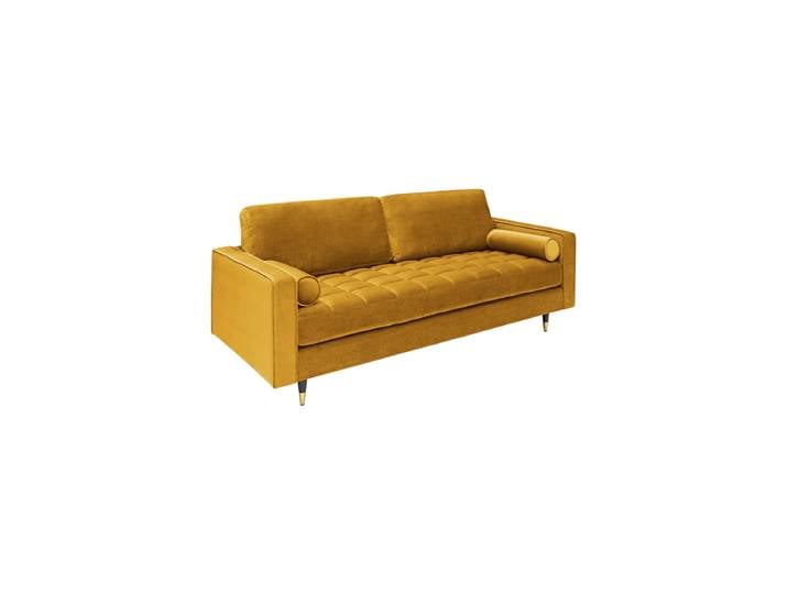 3-Sitzer Samtsofa „Cozy Velvet“ Senfgelb Invicta Interiors