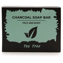 Charcoal Soap 85g - Tea Tree