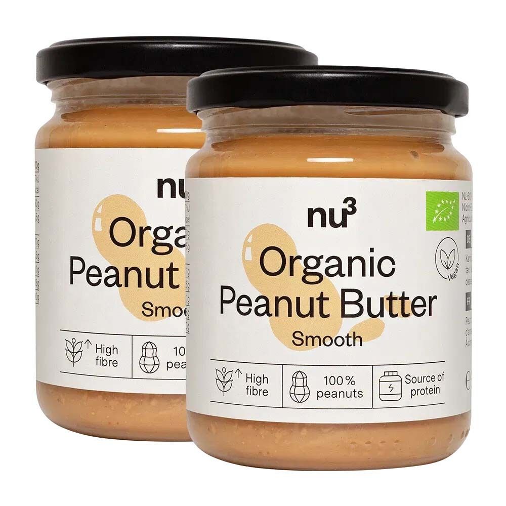 2 x nu3 Bio Erdnussbutter smooth 2x250 g Sonstige