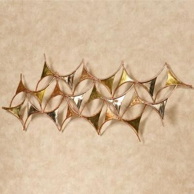 Touch of Class Instance Wall Sculpture Multi Metallic , Multi Metallic