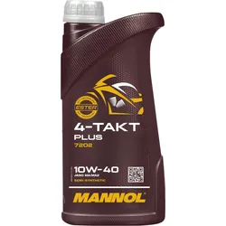 10W-40 Mannol 7202 4-Takt Plus Motoröl Motorrad 1 Liter