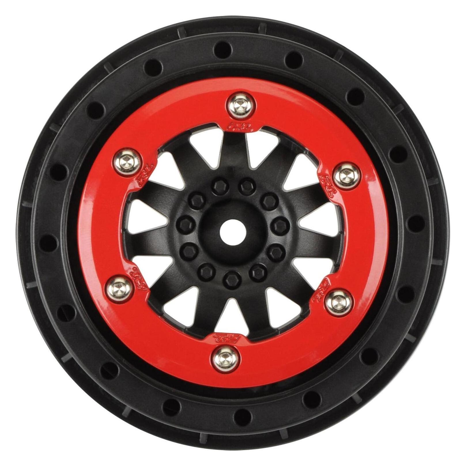 Pro-Line F-11 2.2/3.0 Bead-Loc rot/schwarz Felge (PRO2746-03)