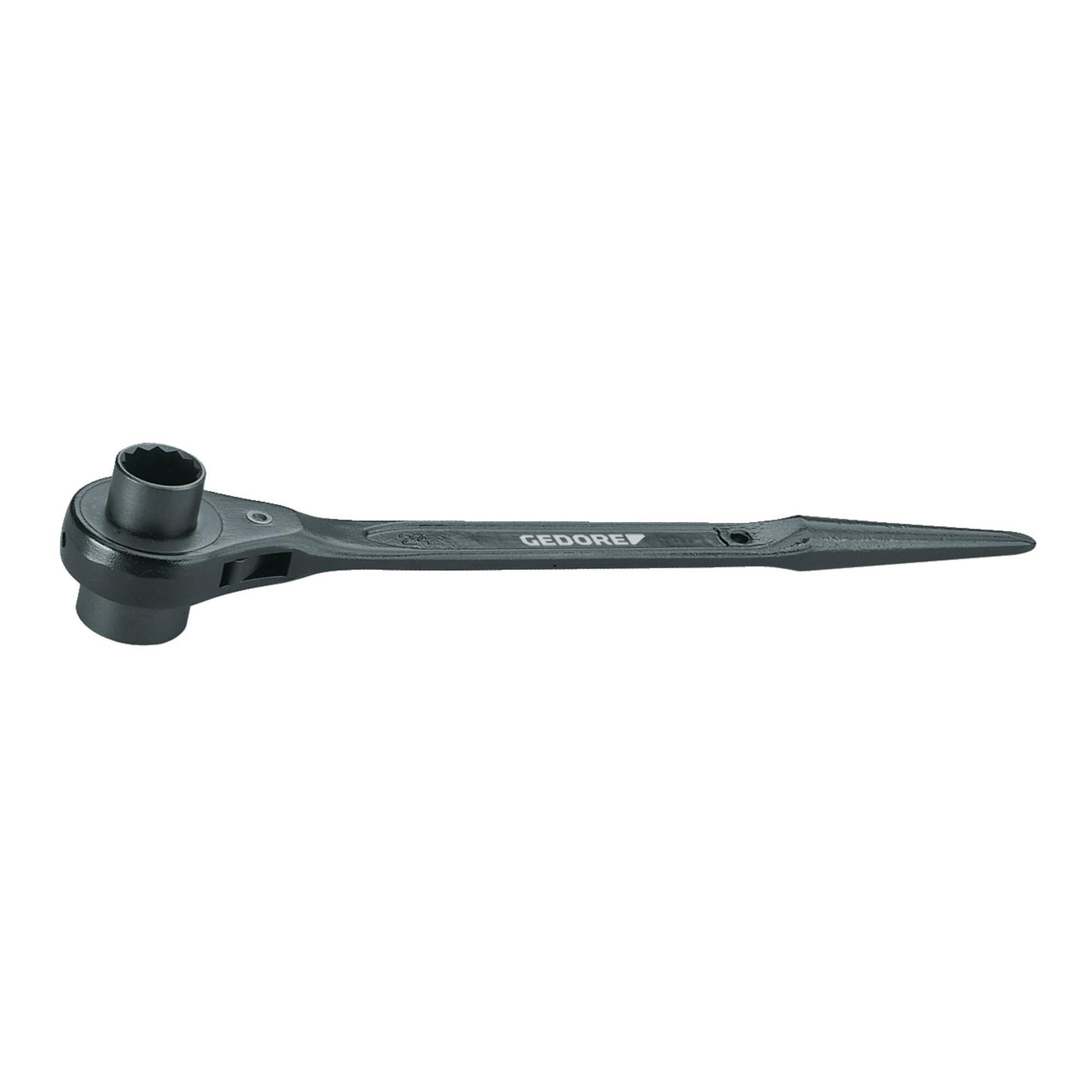 Gedore 29 19X24 Stahlbauknarre, Doppel-6-kant 19x24 mm (1648926)