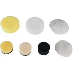 KS Tools Lammfellpad, 5er Pack gelb - 515.5129 - gelb