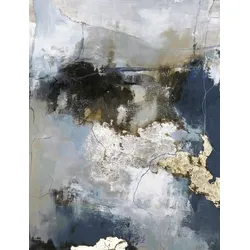 Keilrahmenbild WATERFALL (BH 90x118 cm) - bunt - BH 90x118 cm