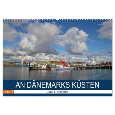 An Dänemarks Küsten (Wandkalender 2027 DIN A2 quer), CALVENDO Monatskalender