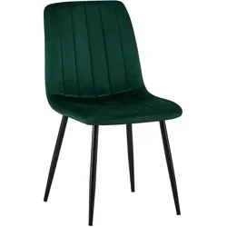 CLP Stuhl Dijon Samt   Farbe: grün, Material: Samt