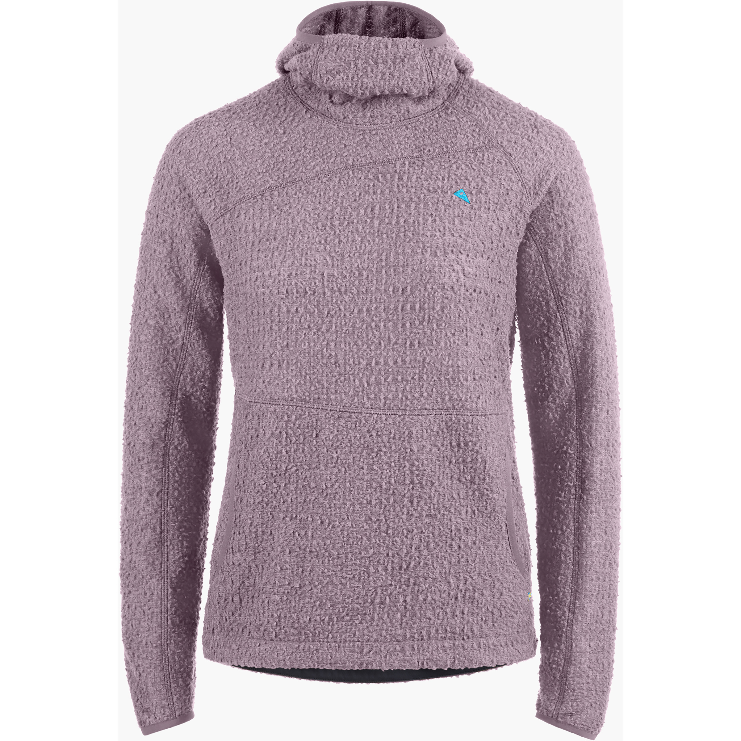Klättermusen Gimle Damen Hoodies lila Größe M Trekking Wasserabweisend Merinowolle