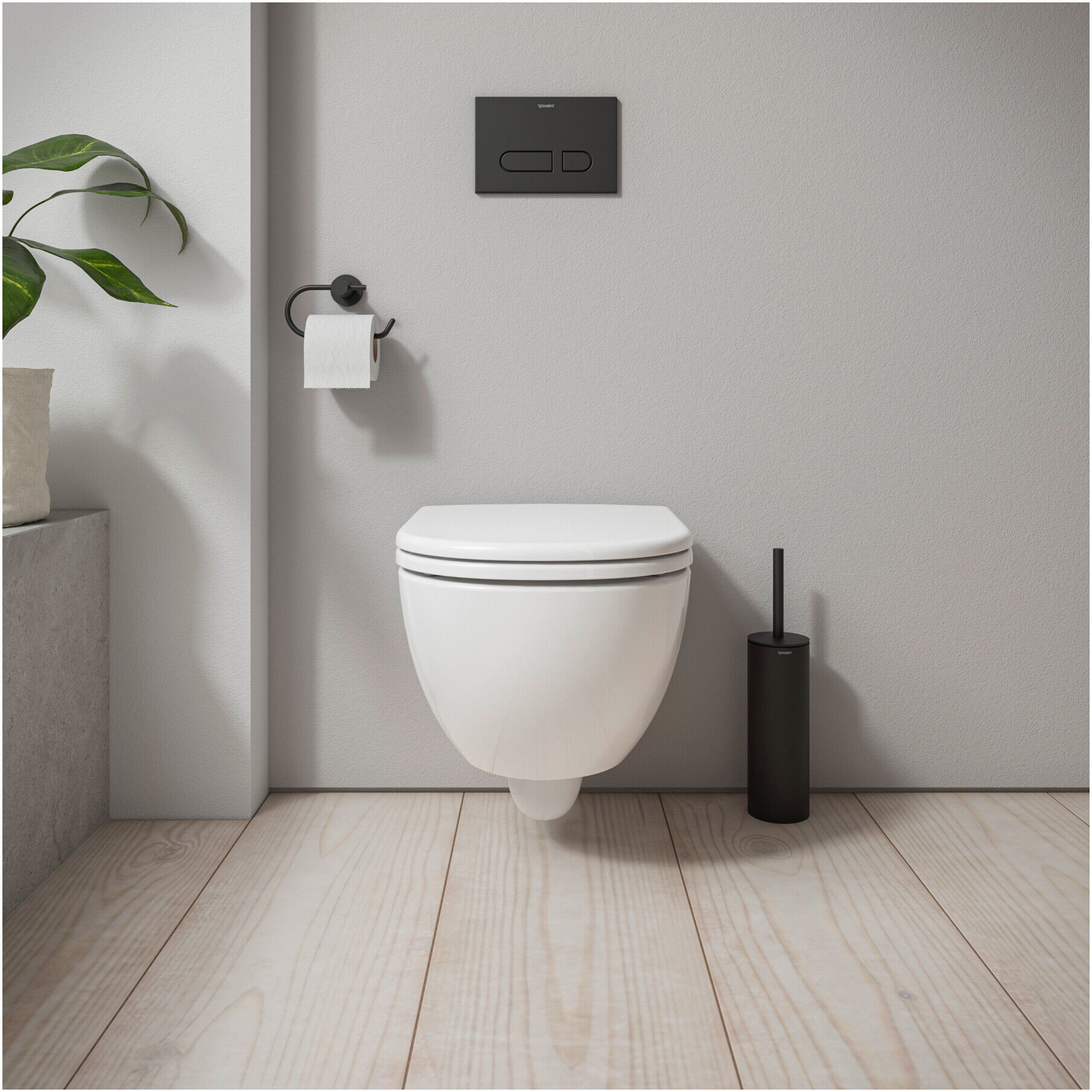 Duravit WC-Sitz D-Code mit Absenkautomatik, abnehmbar, weiß (0028190000)