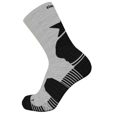Zimtstern - Techsockz MTB Performance Sock - Multifunktionssocken 44-47 | EU 44-47 grau