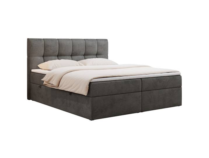 BOXBETT RICO 120/200 Dunkelgrau Velvet - H3